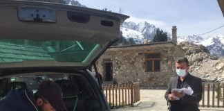 Operacioni humanitar në Tropojë/ Ndihma për 50 familje në nevojë në Dragobi, Valbonë, Çerem dhe Rragam