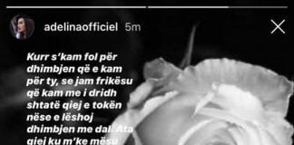 Në përvjetorin e katërt të vdekjes së nënës, Adelina përlot me fjalët për të