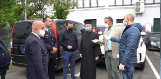 MASKA, DOREZA DHE DEZINFEKTUES PËR DVP ELBASAN (VIDEO)