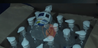 COVID-19/ PAMECA V mbështet Policinë e Shtetit me 3 000 sterilizues duarsh