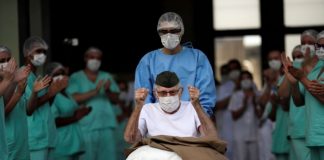 99 vjeçari, luftëtar i Luftës së Dytë Botërore, fiton betejën me Covid-19, momenti i INSPIRUES kur ai largohet nga spitali