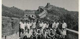 Nostalgji….Labinoti i Elbasanit në Murin e Madh Kinez, 1971