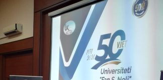 50-vjetori i Universitetit “Fan Noli” të Korçës, Gjinushi: Trashëgimi e vyer në arsim Nga Etleva Xhajanka – 10/12/2021