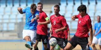 Shqipëria U-17, miqësore luksi me Italinë