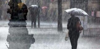 Shqipëria nën “pushtetin” e shiut, në 24 orët e ardhshme pritet rrebesh dhe reshje bore