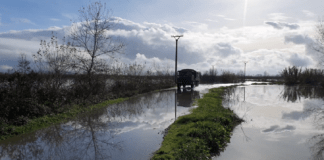 1220 hektarë tokë e përmbytur në Shkodër, uji në Obot arrin 65 centimetër