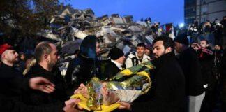 Tërmeti me magnitudë 7.8 godet Turqinë dhe Sirinë/ Mbi 1300 viktima, moti vështirëson punën e ekipeve të shpëtimit