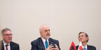 Rama takim me kryetarin e Kuvendit të Japonisë, Hosoda