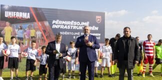 Inaugurohet stadiumi i rikonstruktuar totalisht në Luz, Duka: Kujdesemi për ta çuar futbollin në çdo cep të vendit