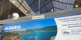 Shqipëria, destinacion turistik në aeroportin e Madridit