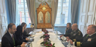 Osmani dhe gjenerali i NATO-s diskutuan për zhvillimet e sigurisë