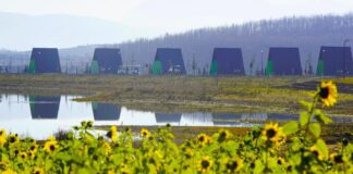 Liqeni i Marinës në Belsh, një perlë turistike që vizitohet çdo ditë