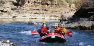 “Rafting” pjesë e Fakultetit të Veprimtarisë Fizike dhe Rekreacionit