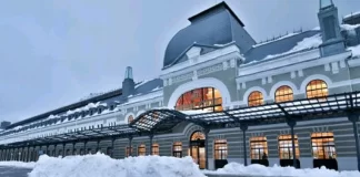 Foto/ Stacioni i braktisur i trenit në Spanjë shndërrohet në hotel spektakolar luksoz