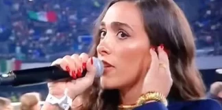 Dështoi në këndimin e himnit kombëtar të Anglisë në ndeshje me Italinë, këngëtarja kërkon falje