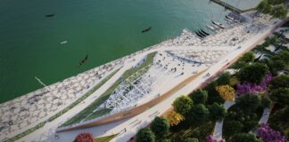 Beci ndan pamje nga projekti i parkut të Bunës: Hapësira për evente dhe auditor i hapur