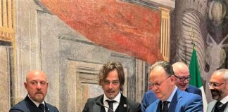 Rektori i UE Prof. Dr. Skender TOPI takim në Senatin e Republikës Italiane