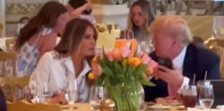 Për herë të parë pasi u ngritën akuza për krime ndaj Trump, Melania shfaqet pranë tij