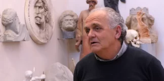 Skulptori i Elbasanit, autor i shumë veprave por edhe koleksionist