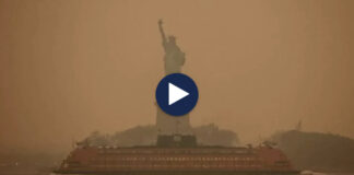 Zjarret nga Kanadaja errësojnë Nju Jorkun, “plasin” teoritë e konspiracionit: Është armë e re energjie