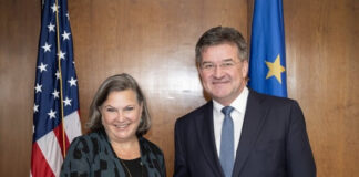 Takimi Lajçak-Nuland, theksohet nevoja për deeskalim të situatës në veri