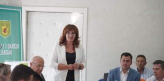 ERMIRA URUPI KRYETARE E KËSHILLIT TË QARKUT ELBASAN