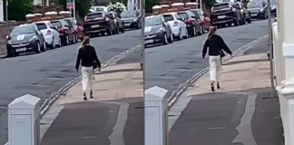 Gruaja ngrin në mes të rrugës, misteri në videon e TikTok po trondit rrjetin