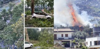 Italia mes përmbytjeve dhe zjarreve! Moti i keq godet veriun, vdesin dy vetë! Jugu po digjet