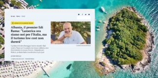 Turizmi, Rama për La Stampa: Kemi barazuar Greqinë dhe po kalojmë Italinë, turizmi me kosto të ulët nuk do të zgjasë