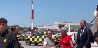 Skuadra e Romës mbërrin në Tiranë, përballet sonte me Partizanin