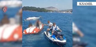Nuk dilnin dot në breg për shkak të erës dhe dallgëve, shpëtohen katër pushues! Dy prej tyre të mitur