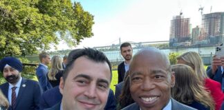 Llatja takohet me kryebashkiakun e Nju Jorkut