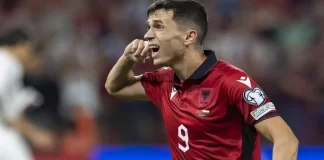 Goli fenomenal i Jasir Asanit, UEFA e shpall më të bukurin e raundit të gjashtë