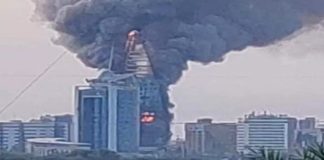 Konflikti në Sudan/ Rrokaqielli i famshëm në Khartoum përfshihet nga flakët