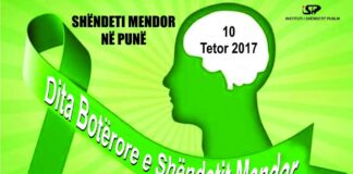 Dita Botërore e Shëndetit Mendor