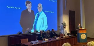 Çmimi Nobel në mjekësi shkon për shpikësit e vaksinës mRNA të Covid19