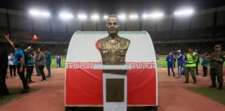E pazakontë/ Busti i gjeneralit të vrarë iranian anulon ndeshjen e Championsit aziatik