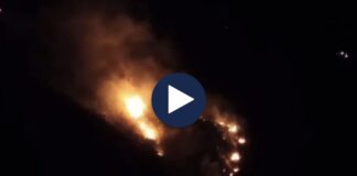 Zjarr i fuqishëm në veri-lindje të Athinës, në rrezik tre fshatra