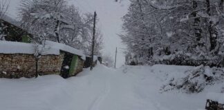 Temperaturat disa gradë në zero në Dibër! Ngrica në disa akse, rrugë rurale të bllokuara