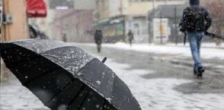 E diel me diell, por ulen temperaturat, termometri shënon -6 gradë C