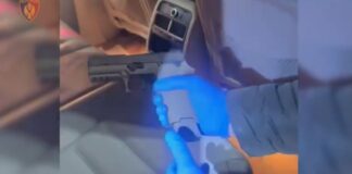 Armë me vete në makinë, arrestohen dy persona