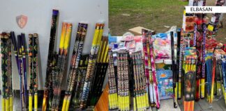 Elbasan/Procedohen penalisht 2 shtetas dhe sekuestrohen kuti me fishekëzjarrë dhe kapsolla