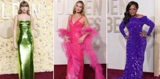 Fotot/ Nga JLo, Selena Gomez te Dua Lipa, si dukeshin yjet në tapetin e kuq në “Golden Globes 2024”