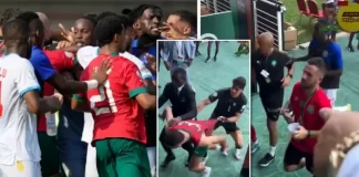 Sherr masiv në Kupën e Afrikës, përleshje mes lojtarëve e trajnerëve