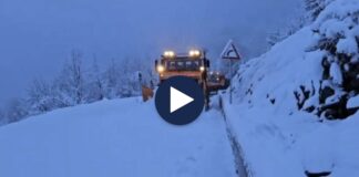 Borë e dendur në veri, borëpastrueset hapin rrugën për qarkullim