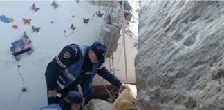 FOTO| Masivi shkëmbor ra mbi banesë dhe i zuri këmbët, 25-vjeçari ishte duke fjetur