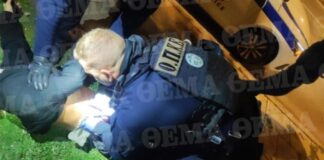 Shqiptari u qëllua me tre plumba në Greqi, momenti kur policët i japin ndihëm e parë! I izolojnë plagën