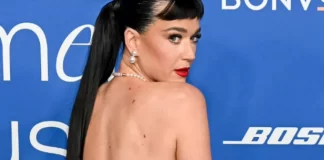 Fotot/ Katy Perry ‘trondit’ me veshjen ekstravagante, tregon të pasmet me fustanin e hapur në tapetin e kuq