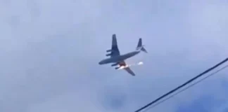 VIDEO/ Rrëzohet një avion rus me 15 persona në bord! Mori flakë në ajër, pilotët u përpoqën që të…