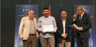 10 personalitete nga fusha të ndryshme nderohen me titullin “Ambasador për Paqe , mes tyre edhe Drejtori Ekzekutiv i “Elite Travel Group “, Elvis Kotherja